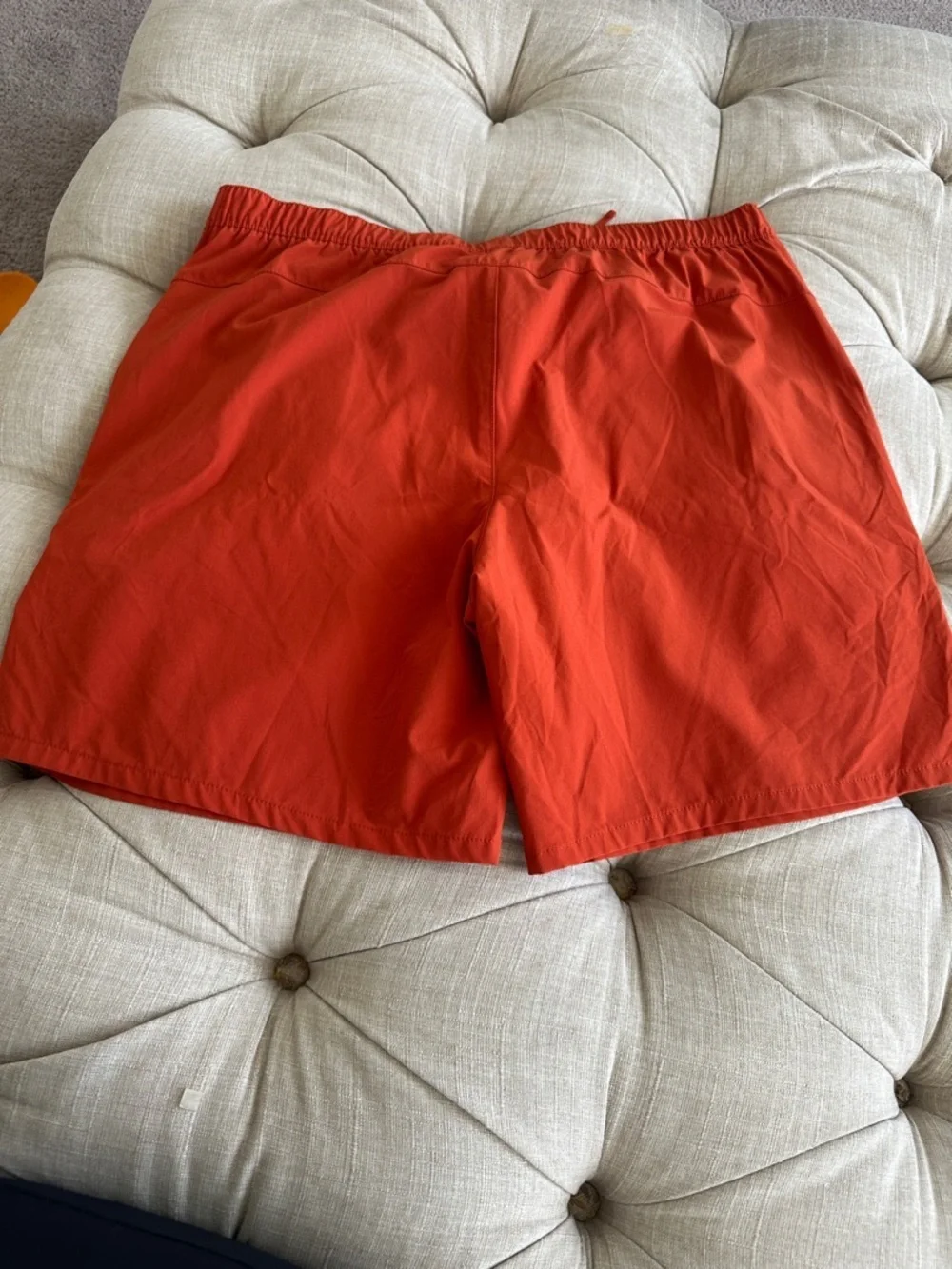 The North Face Men’s Orange Athletic Shorts